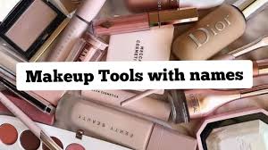make up tools with their names makeup