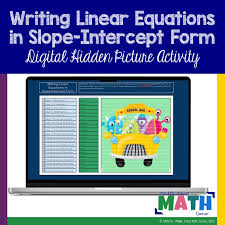 Writing Linear Equations In Slope