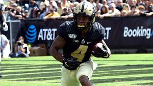 Purdue Star Wide Receiver Rondale Moore Carted To Locker