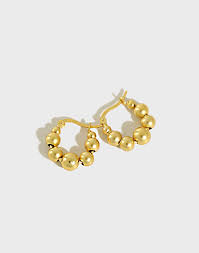 suzy 18k gold vermeil hoop earrings