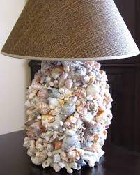 Make A Sea Shell Lamp Diy Lamp