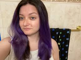 On paper, purple and brown are secondary colors 1. I Dyed My Hair Purple While I Was Stuck At Home And I Found It Was Surprisingly Simple Business Insider