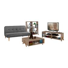 student set 4 pieces sofa library