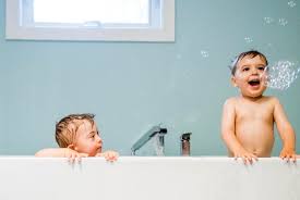 It took a little time shaking her and her working it out until she could breathe normally and it was really scary. Advice On Having A Baby The Pros And Cons Of Bathing Baby With Other Children Baby Bath Moments