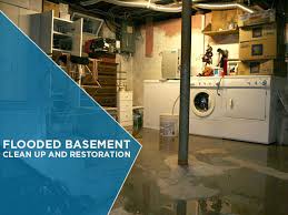 Flooded Basement Clean Up And Restoration