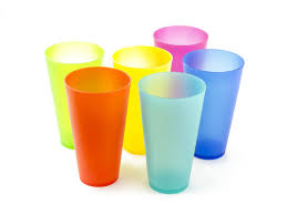 6 Pack Colorful Reusable Party Cups