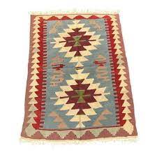 handmade turkish flat woven kilim rug
