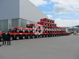 Spmts are used for transporting massive objects such as large bridge sections, oil refining equipment, cranes, motors. Scheuerle Spmt Cabin Trucks4trailers