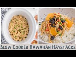 slow cooker hawaiian haystacks you