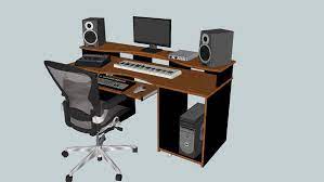 Looking for affordable music studio desks? Studio Desk 3d Warehouse