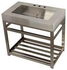 37 stainless steel sink w steel