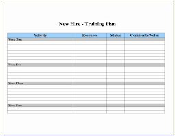 Even though this training matrix is. Staff Training Plan Template Excel Vincegray2014