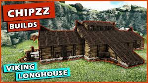 ark how to build a viking longhouse