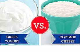 greek yogurt vs cote cheese which