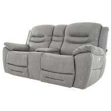 dan gray power reclining sofa w console
