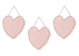 4 pieces solid color blush pink shabby