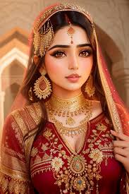 realistic ultra hd image of dulhan