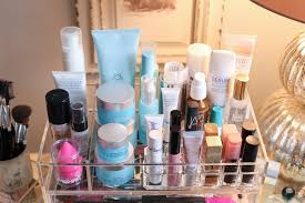 how to organize your makeup skincare