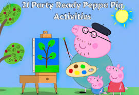 21 party ready peppa pig activities