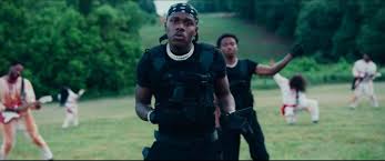 E g#m with the pistol on my hip. Dababy Roddy Ricch Kill Zombies In Rockstar Music Video