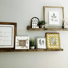 Wood Picture Ledge Gallery Wall Shelf