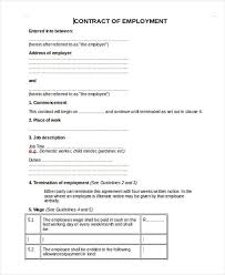 Sample Agreement For Labour Contract 7 Examples In Word Pdf
