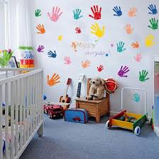 Colorful Hands Wall Sticker Nursery