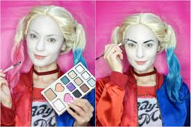 harley quinn makeup tutorial step by