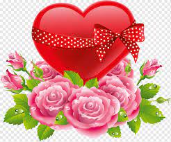 heart flower love rose valentine s day