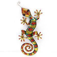 The Range Vibrant Gecko Iron Wall Art