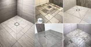 bathroom tile flooring ideas for water