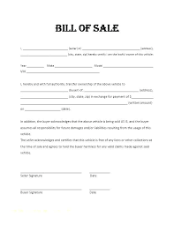 Auto For Sale Template Car Sale Agreement Vehicle Contract