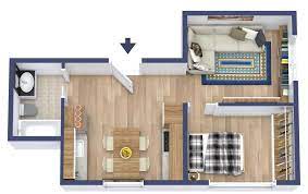 Tiny House Design With 1 Bedroom