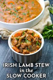 slow cooker lamb stew y irish