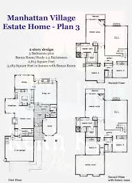 Manhattan Village Estate Home Plan 3