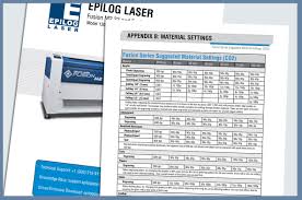 Epilog Laser Manuals