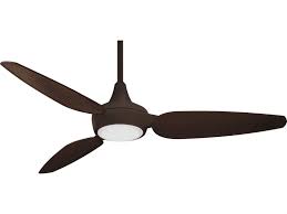 The 54 minka aire java indoor/outdoor ceiling fan includes a 6 downrod and a handheld remote control. Minka Aire Seacrest Oil Rubbed Bronze 1 Light 60 Wide Led Outdoor Ceiling Fan Mkaf675lorb