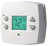 If the thermostat has a touch screen, touch the screen; Thermostats Controls Favret Heating And Cooling