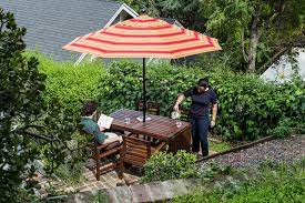 the best patio umbrella and stand for