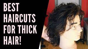 best haircuts for thick hair