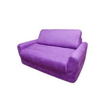 fun furnishings purple micro suede sofa