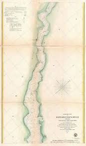 Details About 1857 Coastal Survey Map Nautical Chart The Rappahannock River Virginia 1