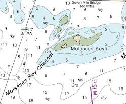 Depth Chart Molasses Key Florida