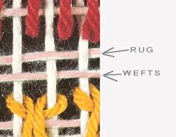 rug wefts what are rug wefts by nazmiyal