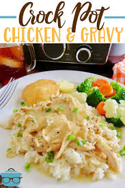 Other parts of the chicken will most likely work but you may have to alter the. Crock Pot Chicken And Gravy Video The Country Cook