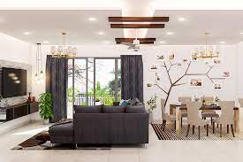 living room and dining room design