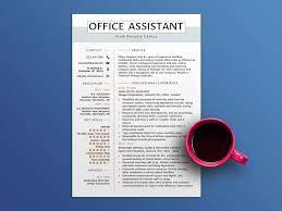 Write an engaging office assistant resume using indeed's library of free resume examples and templates. Free Office Assistant Resume Template With Sample Text