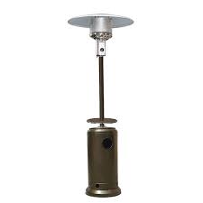 Stand Up Patio Heater Golden Hammered