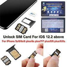 I tried to chat with sprint to make sure that i'd have a sim card on release day. Heicard Unlock Chip Fur Iphone X Xs 8 7 Sim Karte Iccid Ios 12 13 2 3 Sg Ebay
