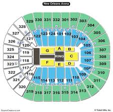 smoothie king center seating charts